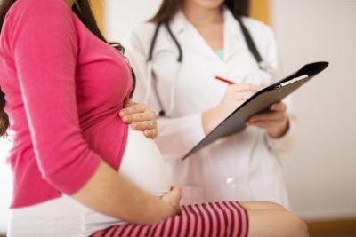 Консультация беременной у врача