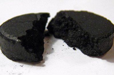 Таблетка активированного угля