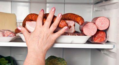 Хранение колбасы в холодильнике