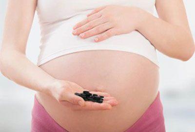 Уголь при беременности