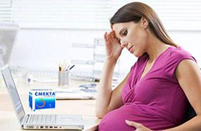 Особенности применения cмекты при беременности