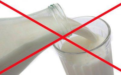 Запрет на молоко